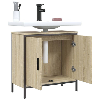 Mobile Lavabo Bagno Rovere Sonoma 60x30x60 cm Legno Multistrato - homemem39