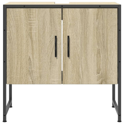 Mobile Lavabo Bagno Rovere Sonoma 60x33x60 cm Legno Multistrato - homemem39