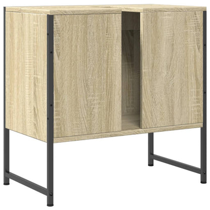 Mobile Lavabo Bagno Rovere Sonoma 60x33x60 cm Legno Multistrato - homemem39