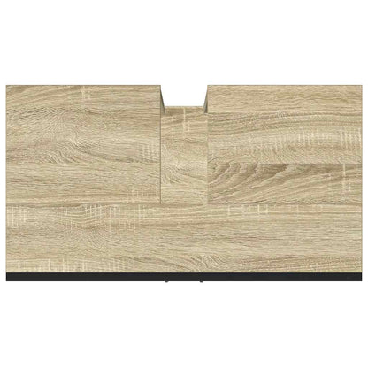 Mobile Lavabo Bagno Rovere Sonoma 60x33x60 cm Legno Multistrato