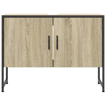 Mobile Lavabo Bagno Rovere Sonoma 60x30x60 cm Legno Multistrato