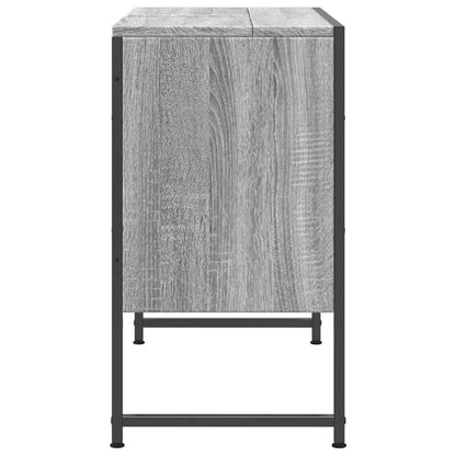 Mobile Lavabo Bagno Grigio Sonoma 60x30x60 cm Legno Multistrato - homemem39