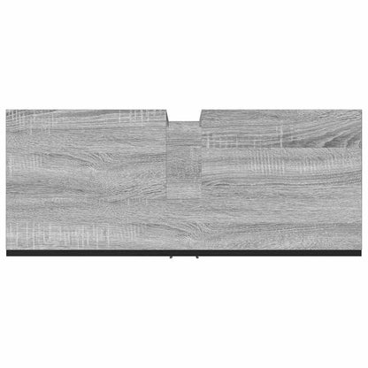 Mobile Lavabo Bagno Grigio Sonoma 60x30x60 cm Legno Multistrato - homemem39