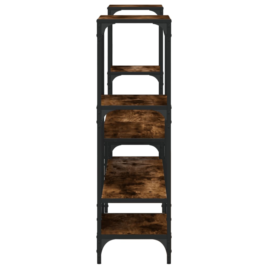 Mobile Porta TV Rovere Fumo 206,5x28,5x95 cm Legno Multistrato - homemem39