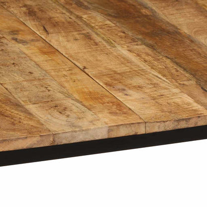 Tavolo da Pranzo 140x70x75 cm in Legno Massello di Mango Grezzo | homemem39