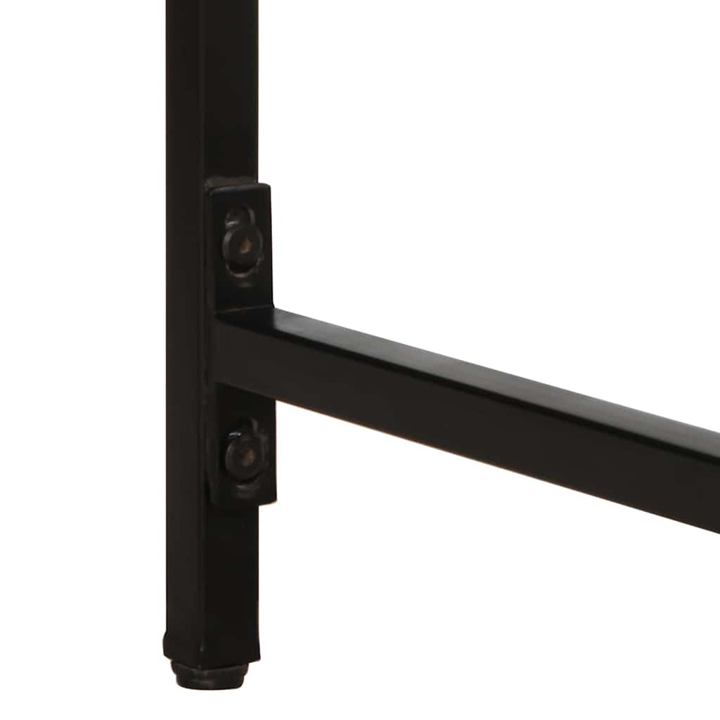 Tavolo da Pranzo 140x70x75 cm in Legno Massello di Mango Grezzo | homemem39