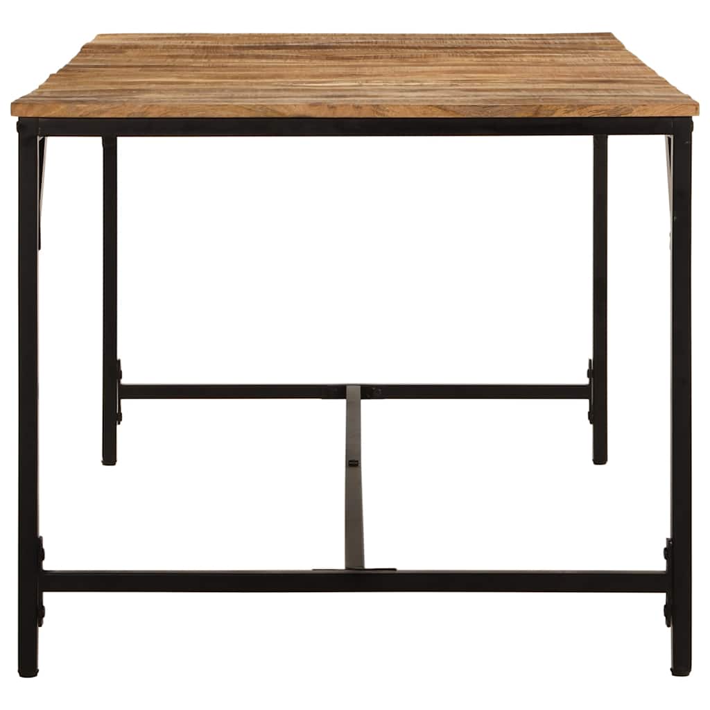 Tavolo da Pranzo 180x90x75 cm in Legno Massello di Mango Grezzo