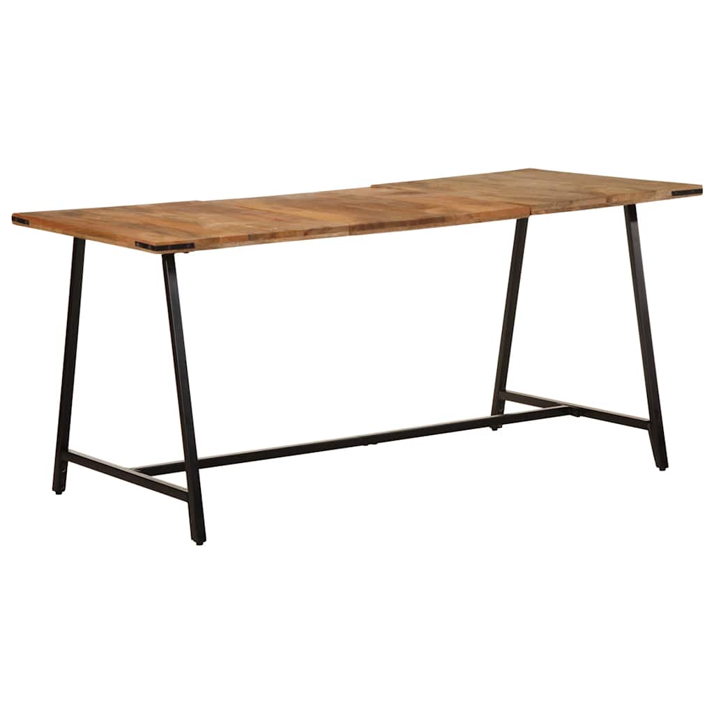 Tavolo da Pranzo 160x80x75 cm in Legno Massello di Mango | homemem39