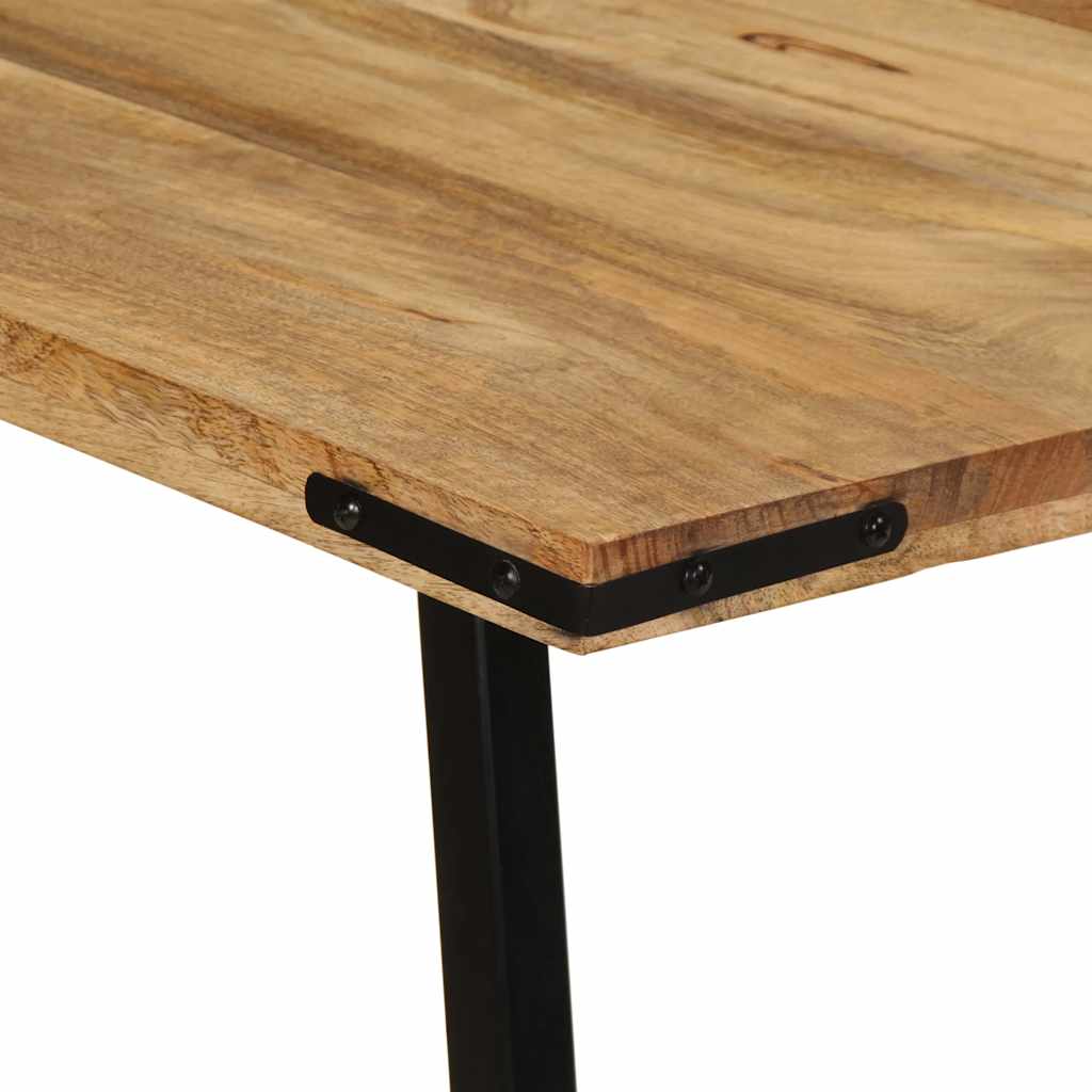 Tavolo da Pranzo 160x80x75 cm in Legno Massello di Mango | homemem39