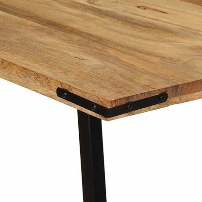 Tavolo da Pranzo 160x80x75 cm in Legno Massello di Mango | homemem39