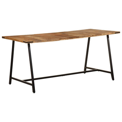 Tavolo da Pranzo 160x80x75 cm in Legno Massello di Mango | homemem39