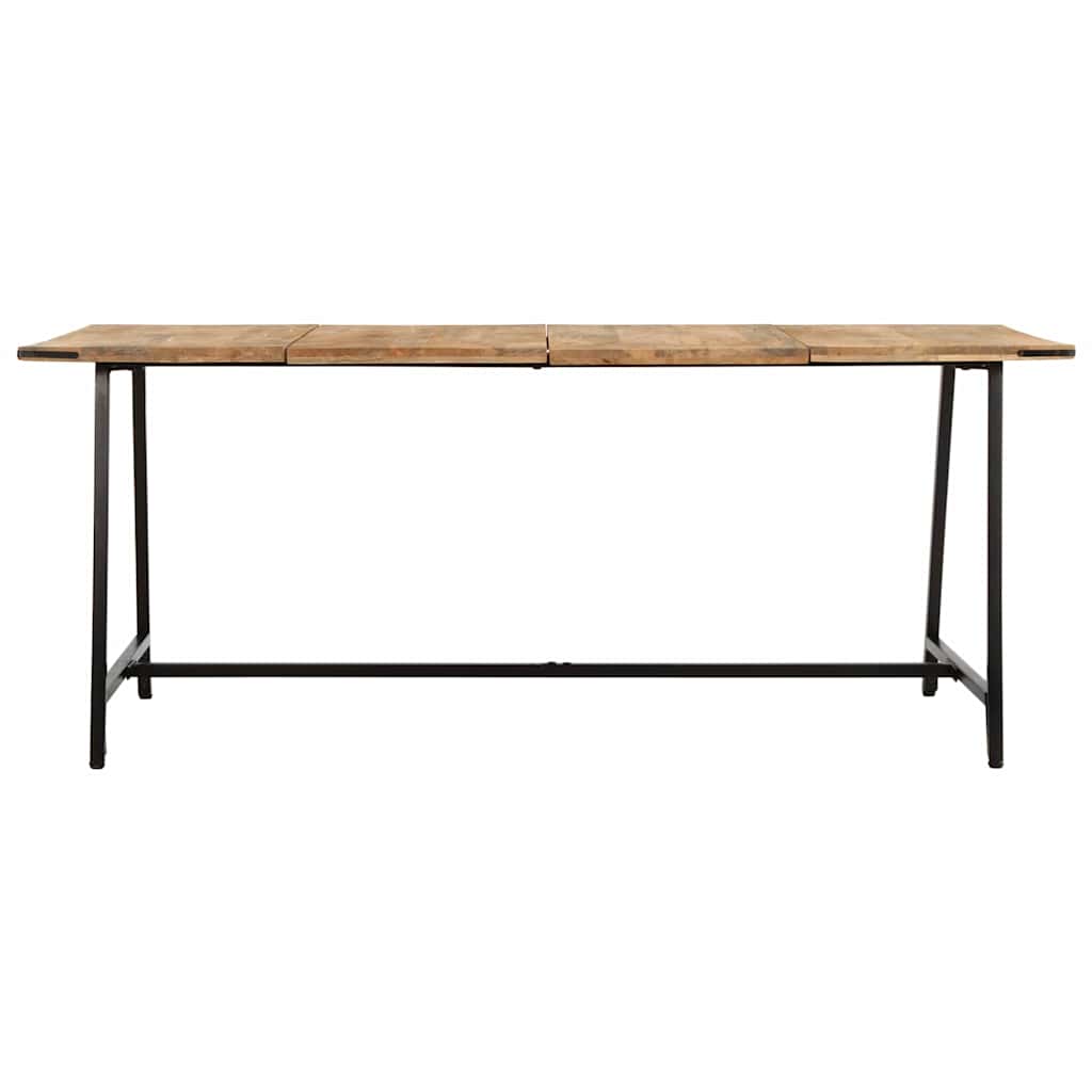 Tavolo da Pranzo 180x90x75 cm in Legno Massello di Mango