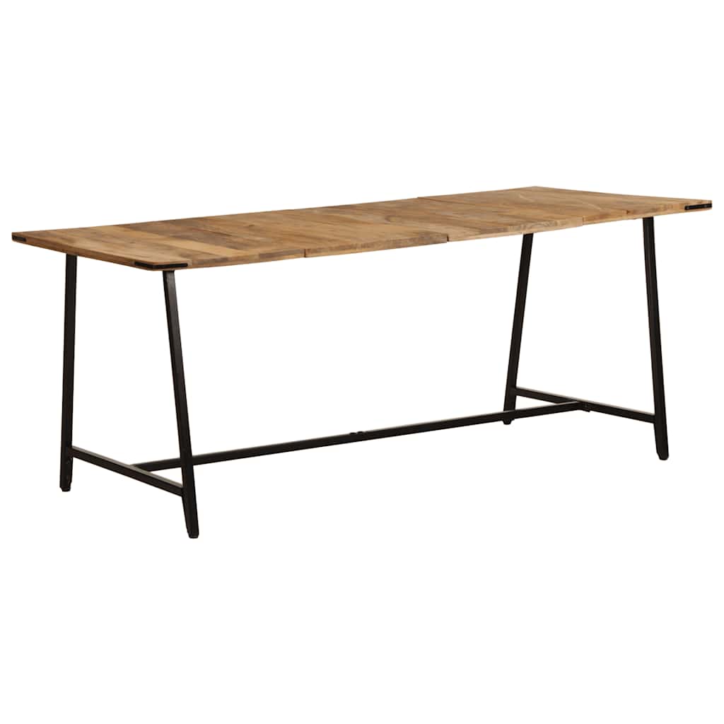 Tavolo da Pranzo 180x90x75 cm in Legno Massello di Mango | homemem39