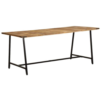 Tavolo da Pranzo 180x90x75 cm in Legno Massello di Mango | homemem39
