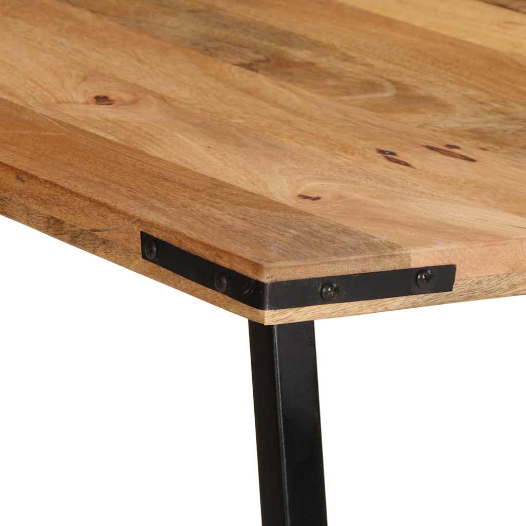 Tavolo da Pranzo 200x100x75 cm in Legno Massello di Mango | homemem39