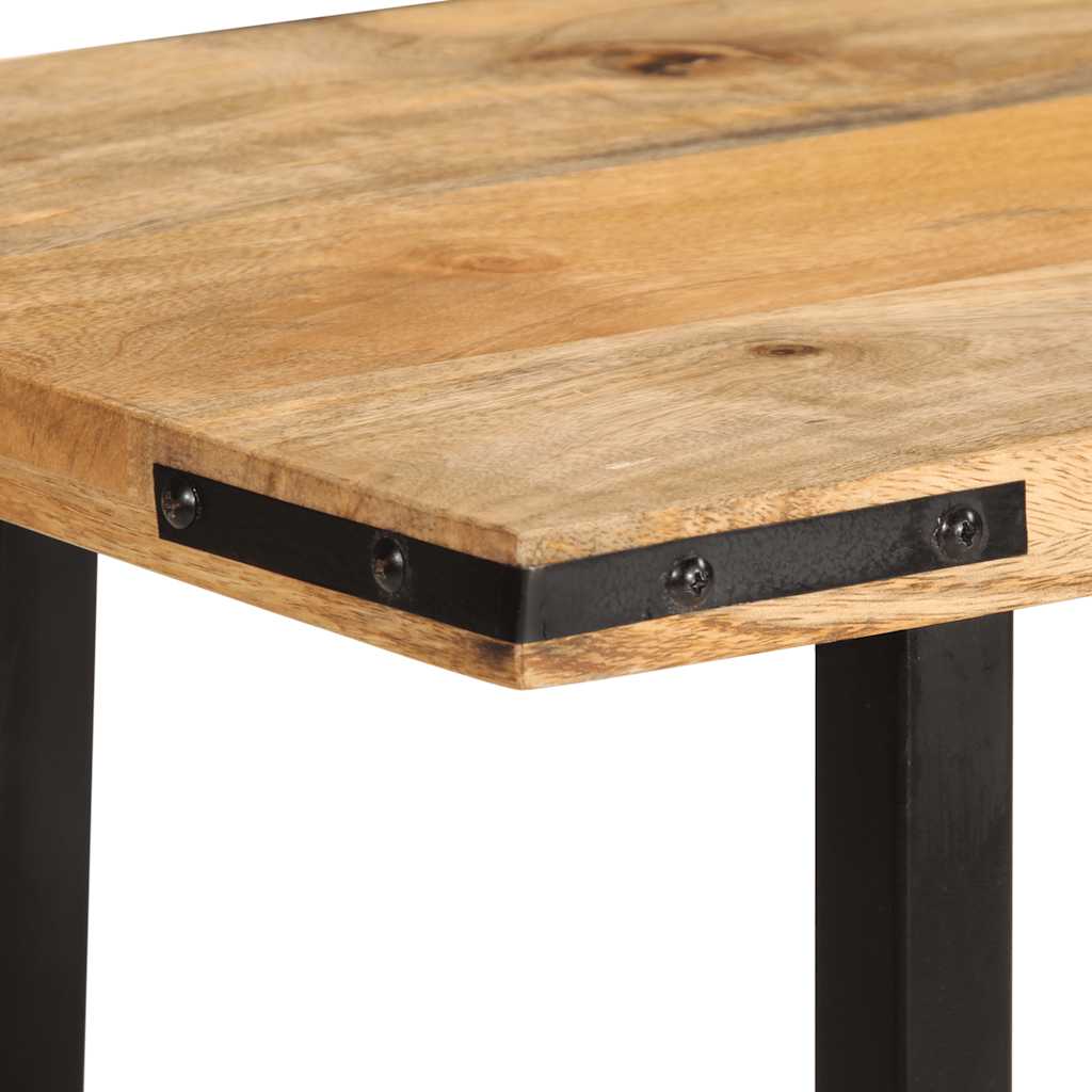 Tavolo Consolle 140x35x70 cm in Legno Massello di Mango - homemem39