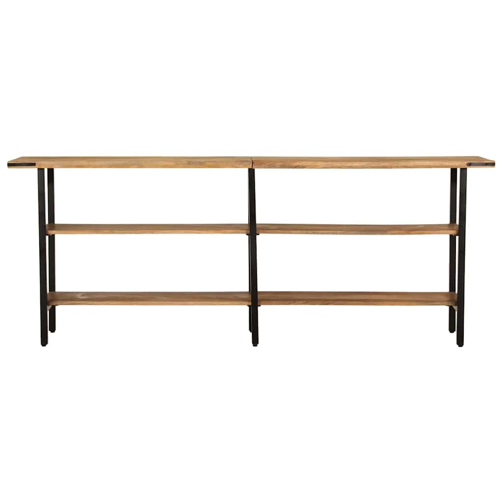 Tavolo Consolle 180x35x70 cm in Legno Massello di Mango