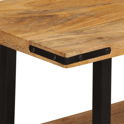 Tavolo Consolle 180x35x70 cm in Legno Massello di Mango