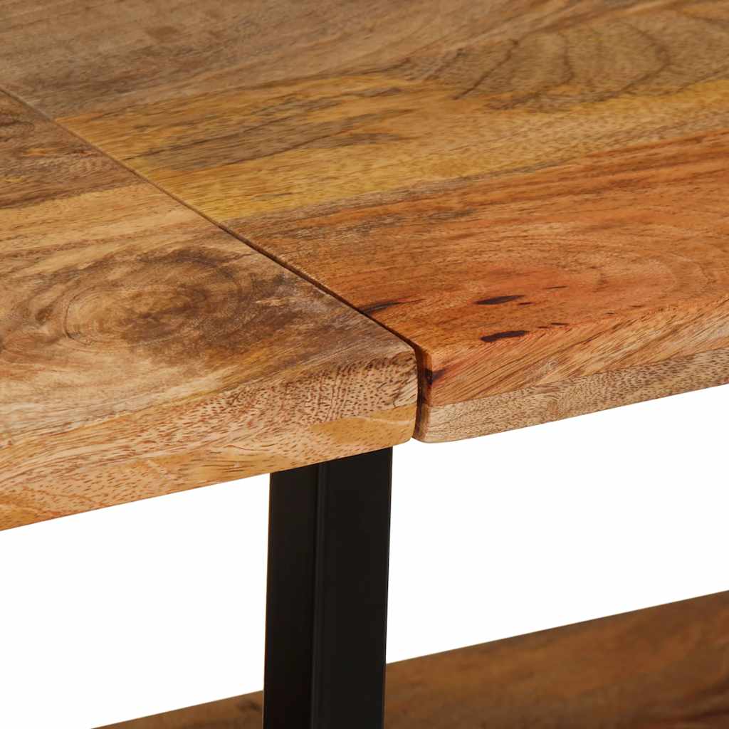 Tavolo Consolle 180x35x70 cm in Legno Massello di Mango - homemem39