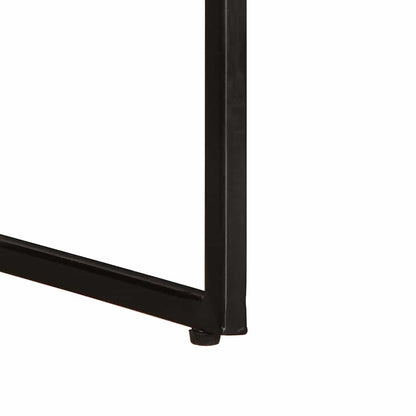 Tavolino da Salotto 110x55x40 cm in Legno Massello di Acacia