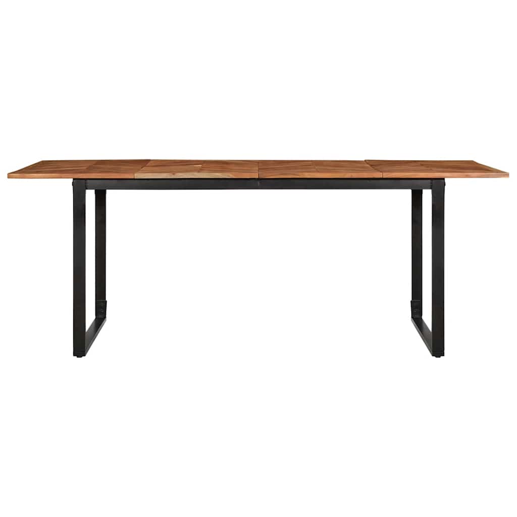 Tavolo da Pranzo 200x100x75 cm in Legno Massello di Acacia | homemem39