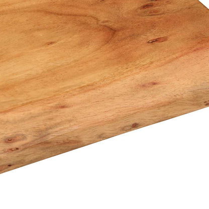 Mensole da Parete 2 pz 30x20x3,5 cm in Legno Massello di Acacia | homemem39