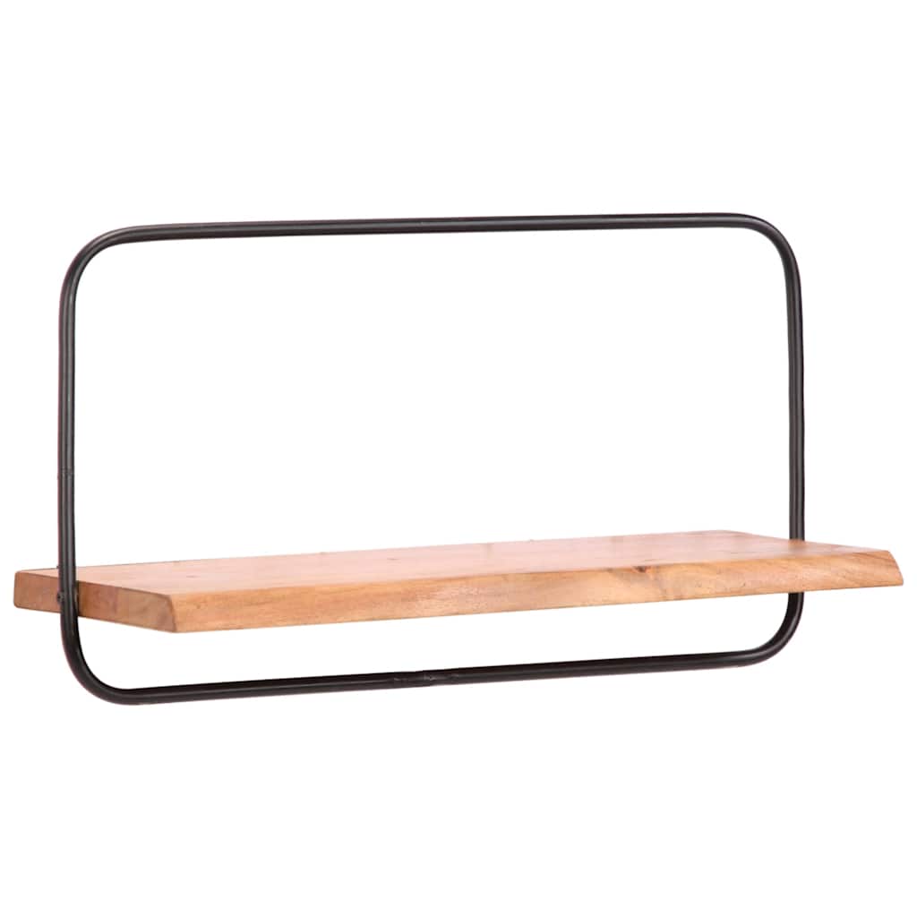 Mensole da Parete 5 pz in Legno Massello di Acacia | homemem39