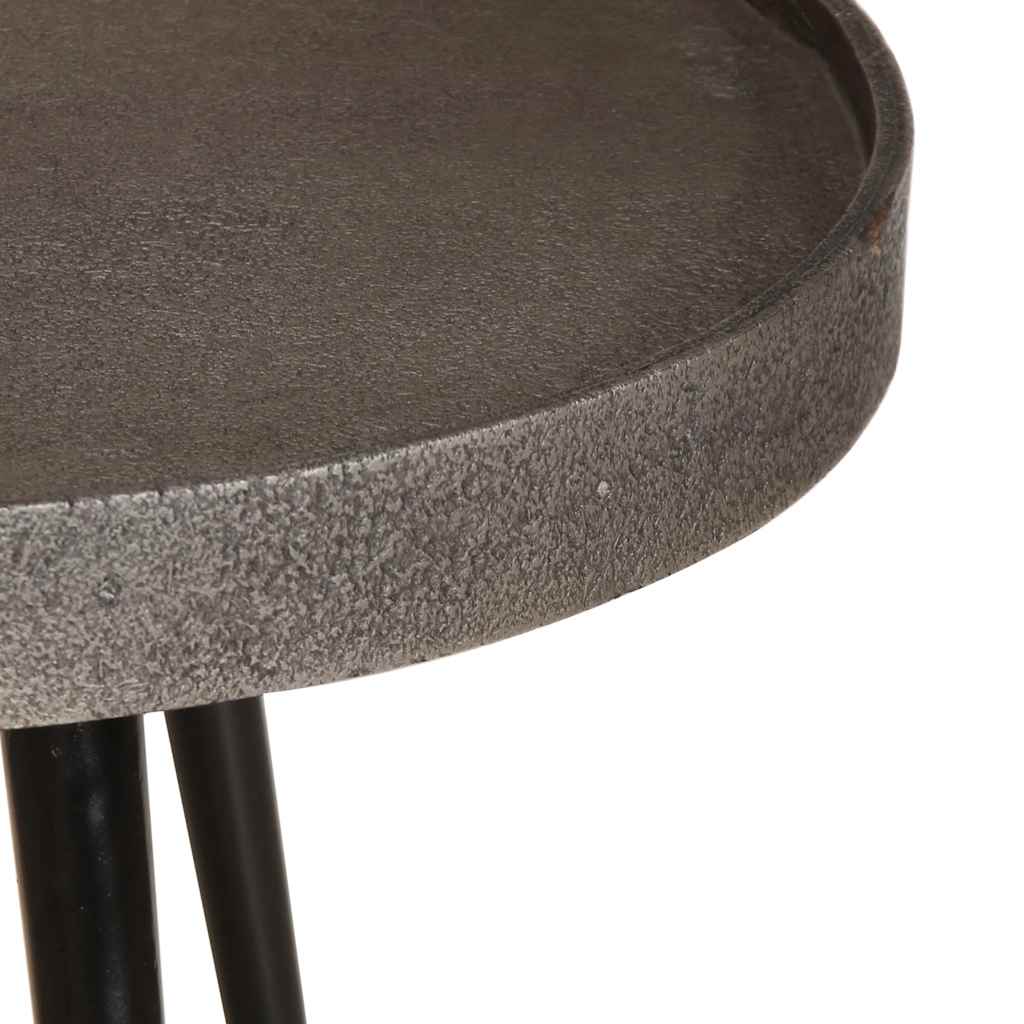 Tavolini da Salotto 2 pz Argento in Legno Multistrato | homemem39