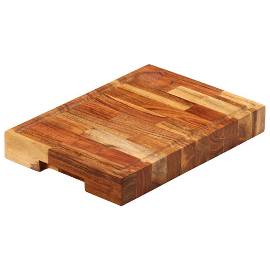 Tagliere 30x21x4 cm in Legno Massello di Acacia | homemem39