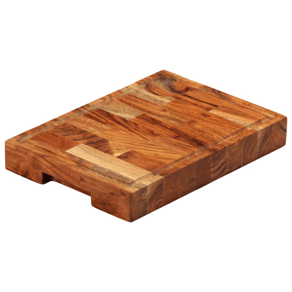 Tagliere 30x21x4 cm in Legno Massello di Acacia | homemem39
