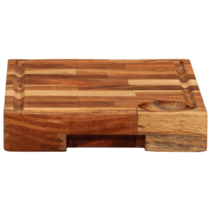 Tagliere 30x21x4 cm in Legno Massello di Acacia | homemem39