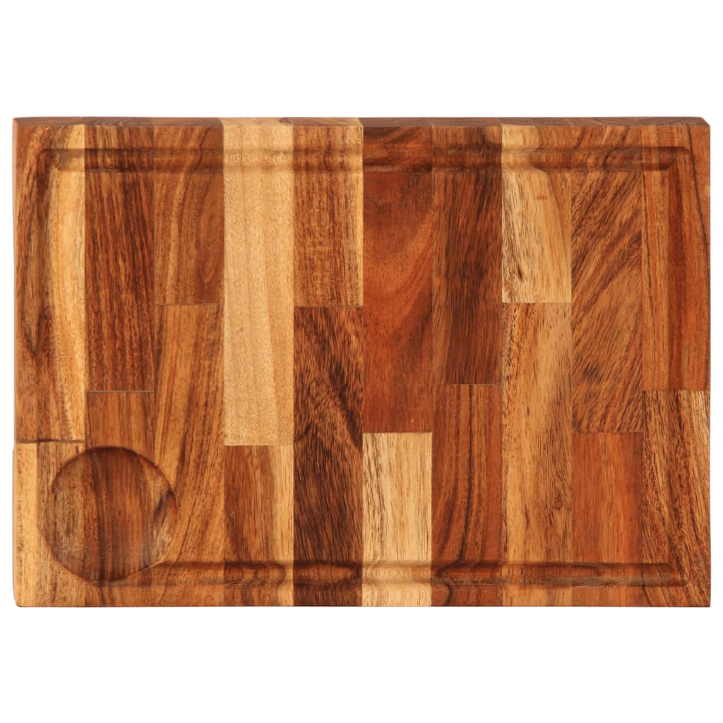 Tagliere 30x21x4 cm in Legno Massello di Acacia | homemem39