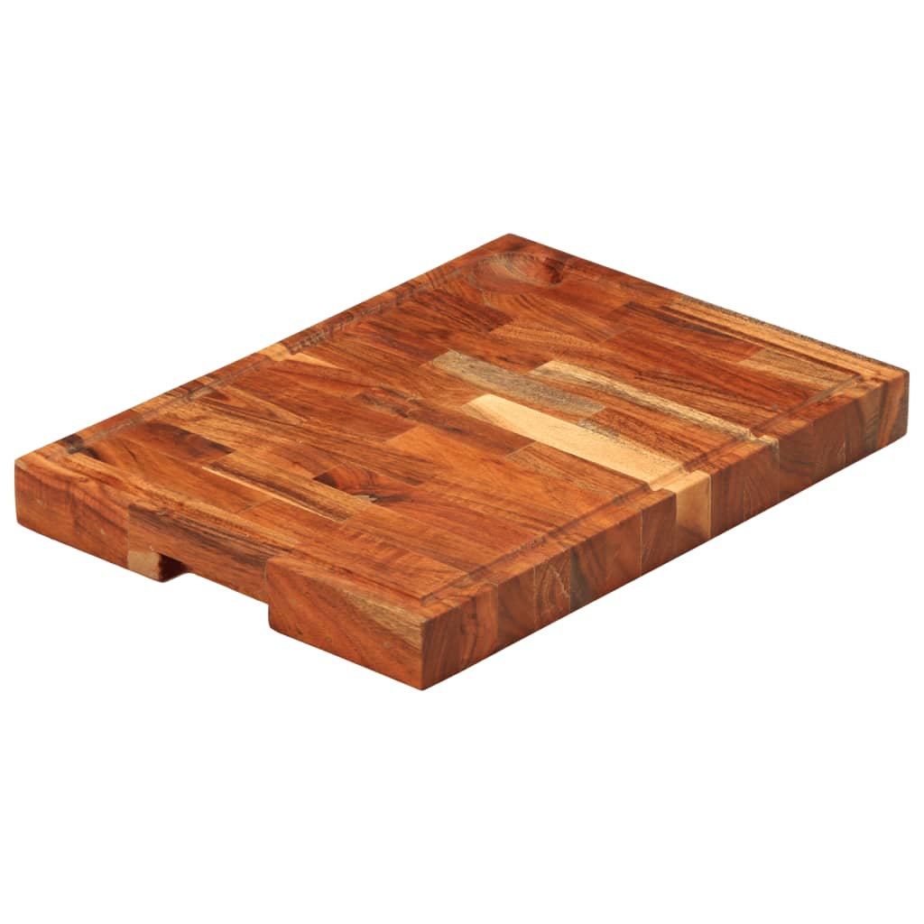 Tagliere 42x30x4 cm in Legno Massello di Acacia | homemem39