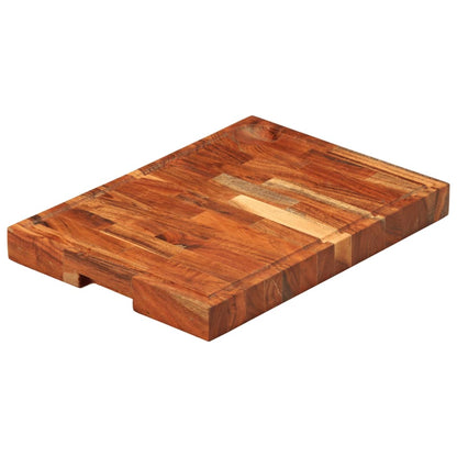 Tagliere 42x30x4 cm in Legno Massello di Acacia | homemem39