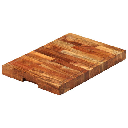 Tagliere 42x30x4 cm in Legno Massello di Acacia | homemem39