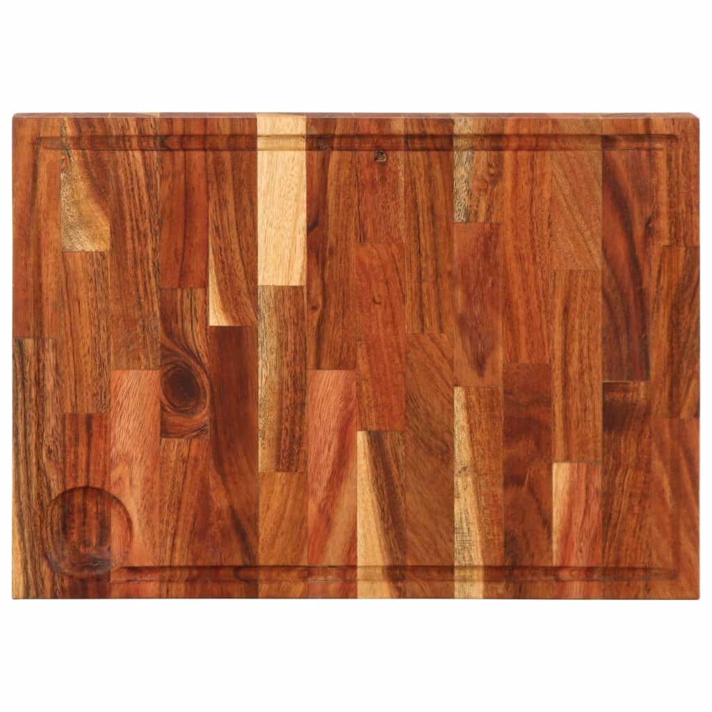 Tagliere 42x30x4 cm in Legno Massello di Acacia | homemem39