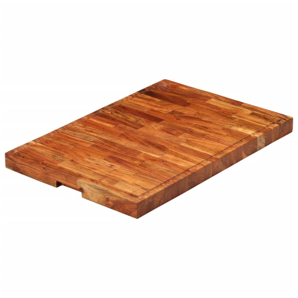 Tagliere 60x42x4 cm in Legno Massello di Acacia | homemem39