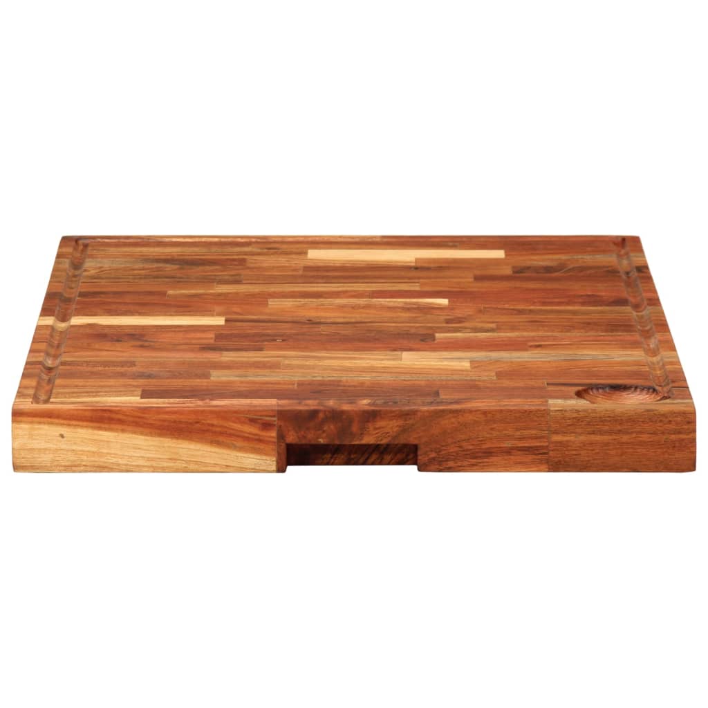 Tagliere 60x42x4 cm in Legno Massello di Acacia | homemem39