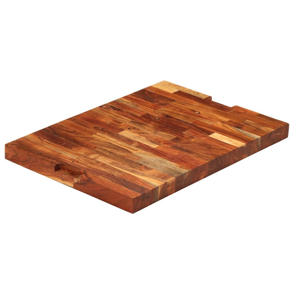 Tagliere 60x42x4 cm in Legno Massello di Acacia | homemem39