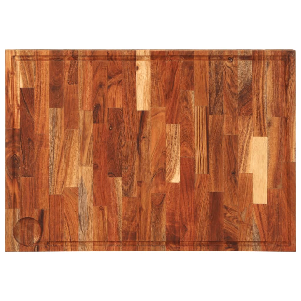 Tagliere 60x42x4 cm in Legno Massello di Acacia | homemem39