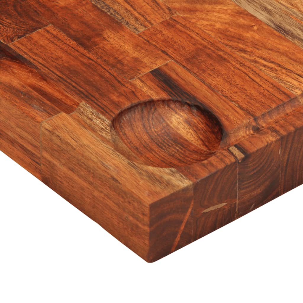 Tagliere 60x42x4 cm in Legno Massello di Acacia | homemem39
