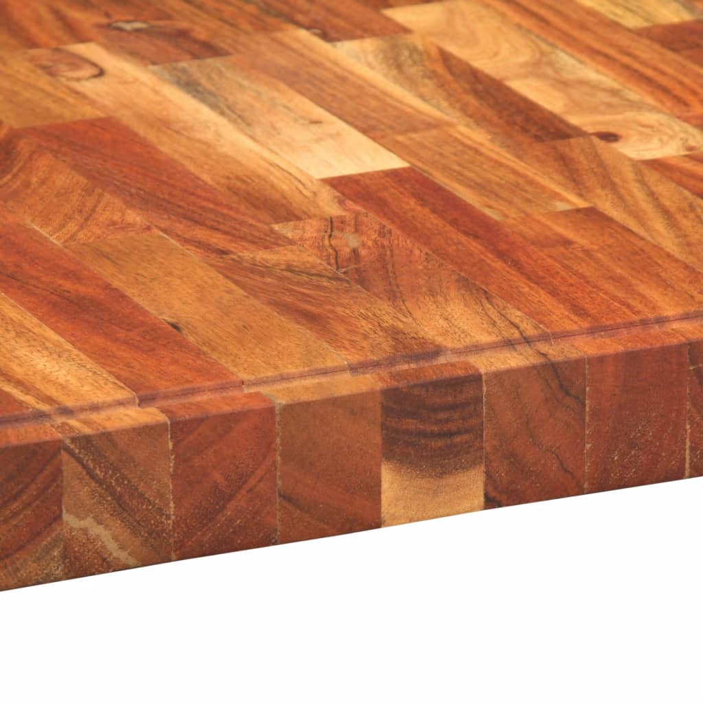Tagliere 60x42x4 cm in Legno Massello di Acacia | homemem39