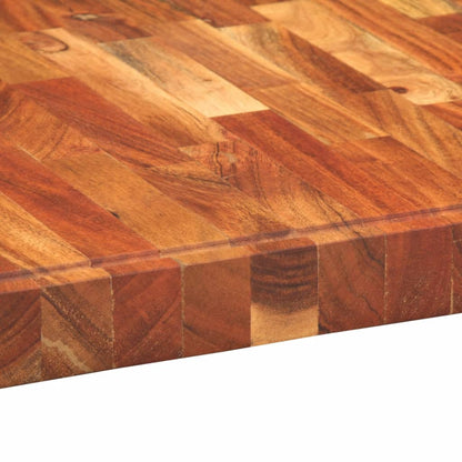 Tagliere 60x42x4 cm in Legno Massello di Acacia | homemem39