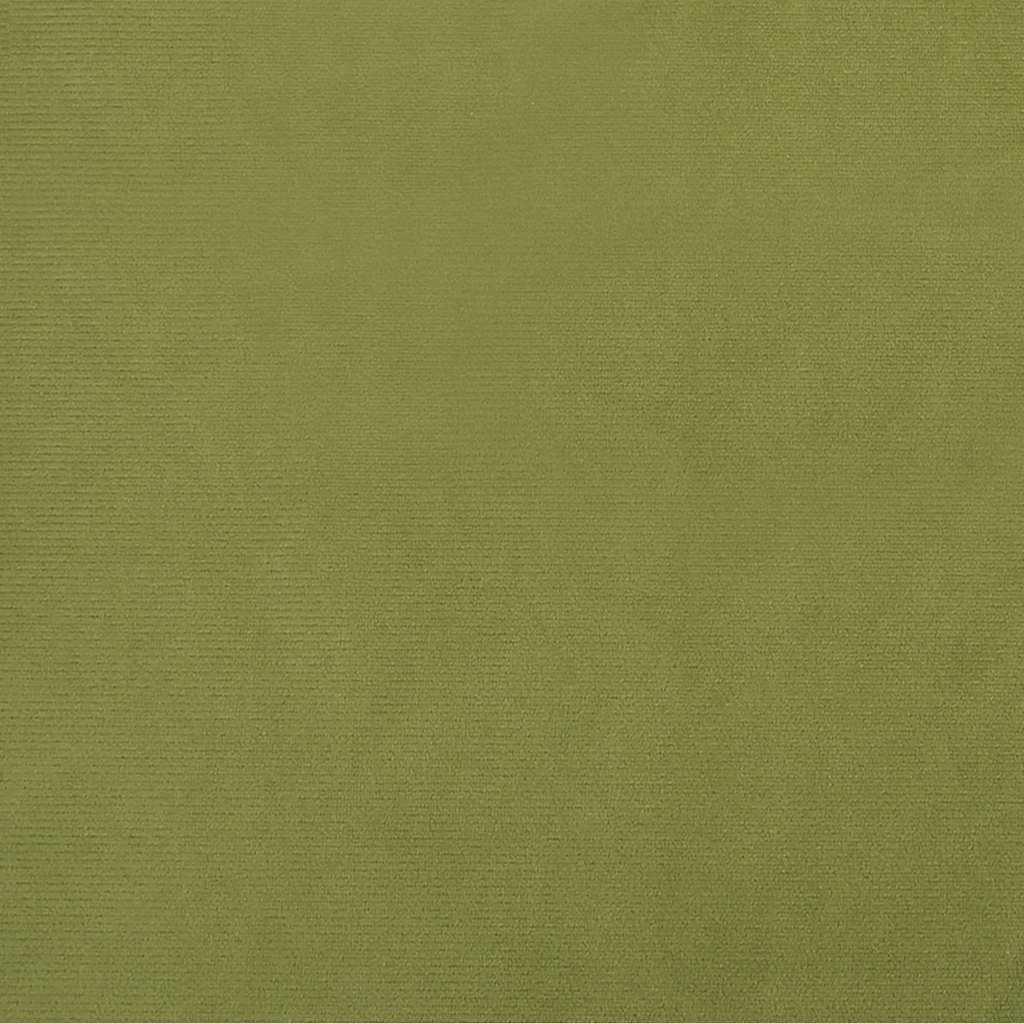 Divano Letto a 2 Posti Verde Chiaro in Velluto - homemem39