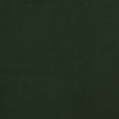 Divano Letto a 2 Posti Verde Scuro in Velluto - homemem39