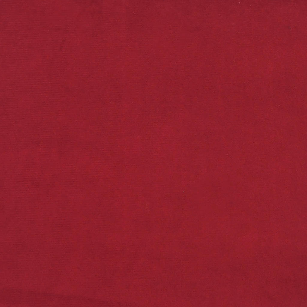Divano Letto a 2 Posti Rosso Vino in Velluto - homemem39