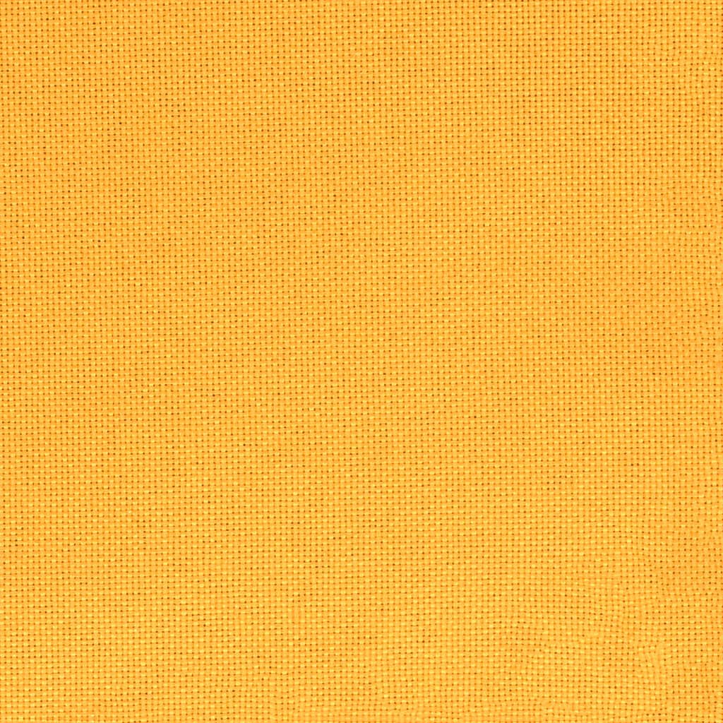 Divano Letto a 2 Posti con 2 Cuscini Giallo in Tessuto - homemem39