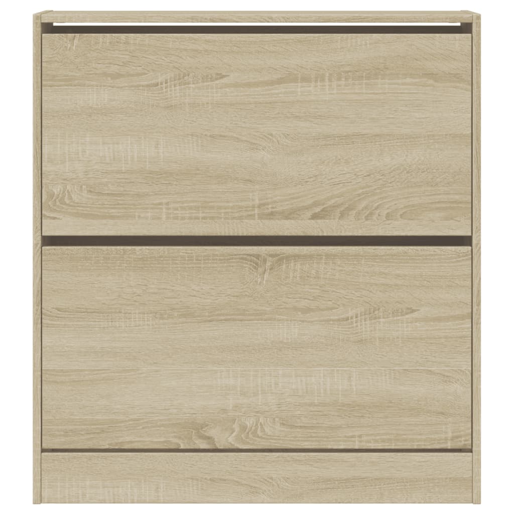 Scarpiera Rovere Sonoma 80x21x87,5 cm in Legno Multistrato - homemem39