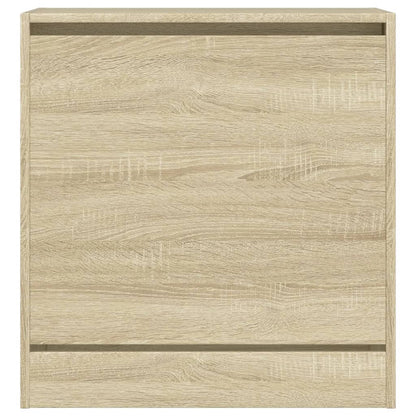 Scarpiera Rovere Sonoma 60x34x63,5 cm in Legno Multistrato - homemem39
