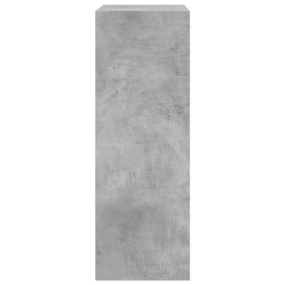 Scarpiera Grigio Cemento 60x34x96,5 cm in Legno Multistrato - homemem39